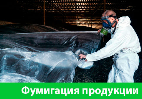Фумигация продукции в городе Серов